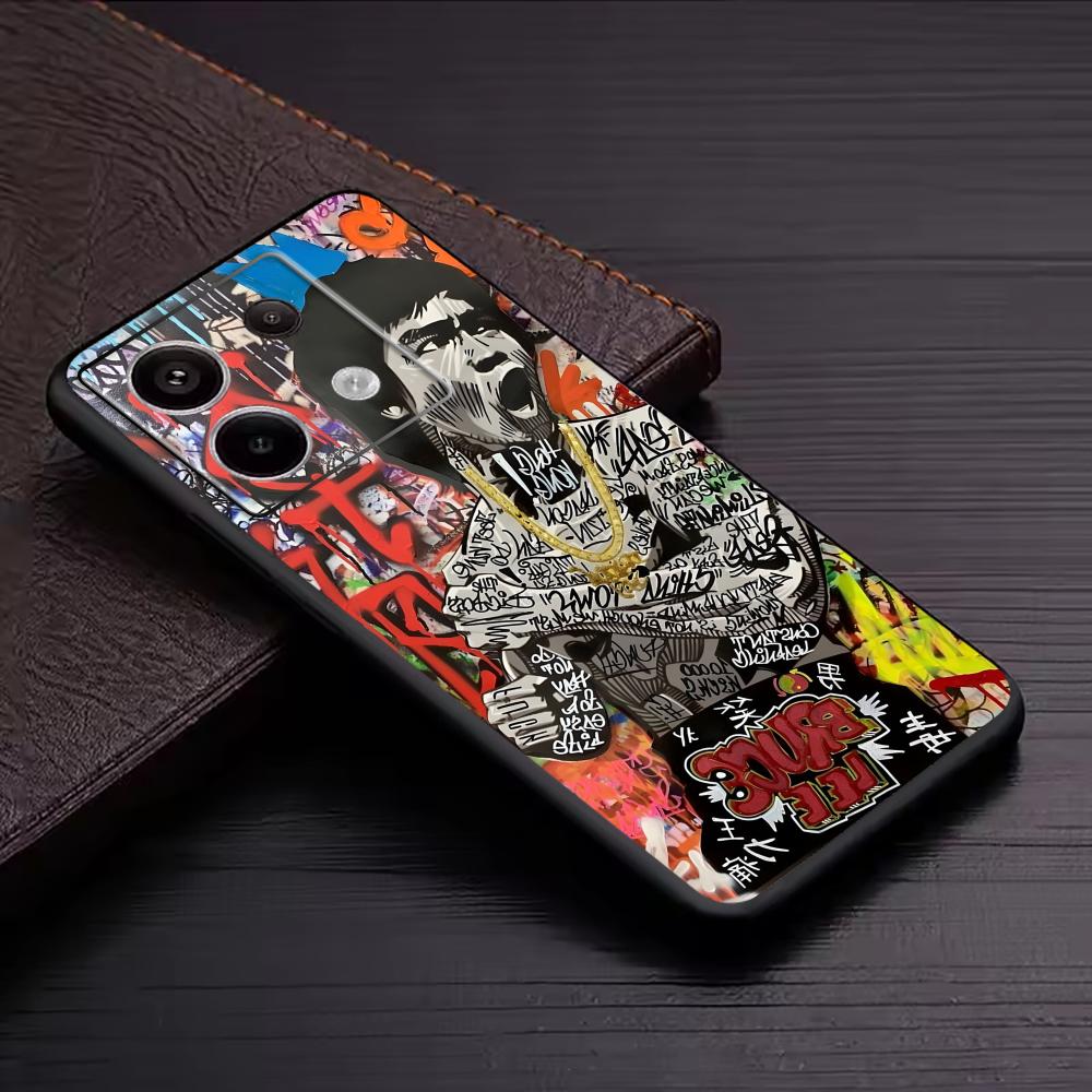 Banksy Graffiti Art  Phone Cas - Xiaomi Redmi Note 13 recension och pris