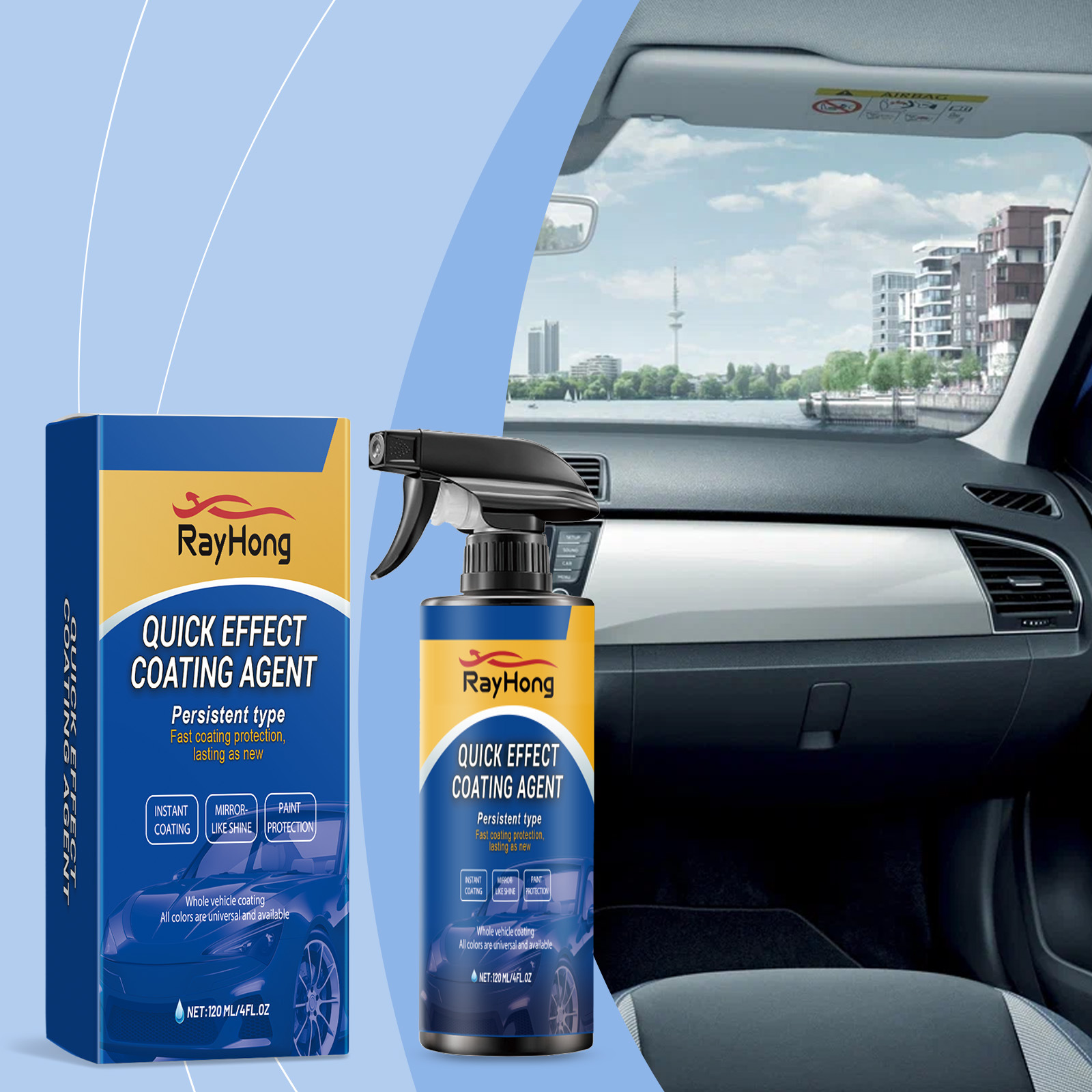 Car Ceramic Coating Spray Quic - Nano Liquid Coating recension och pris