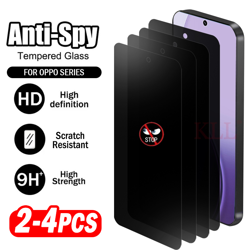 2-4pcs Privacy Protective Temp - Oppo Reno 12 recension och pris