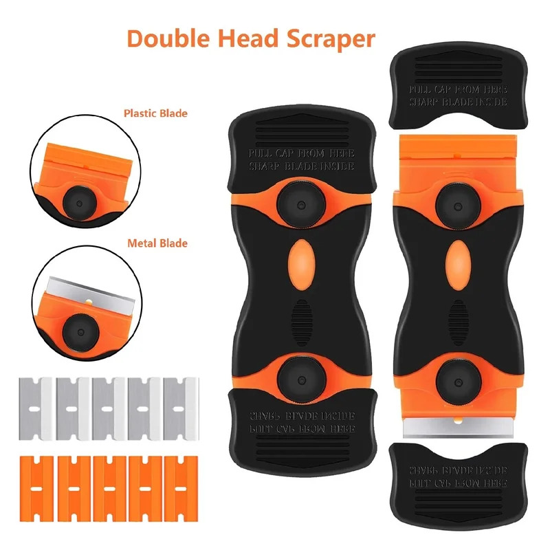 Plastic/Metal Razor Blade Scra - Dust Removal Sticker recension och pris