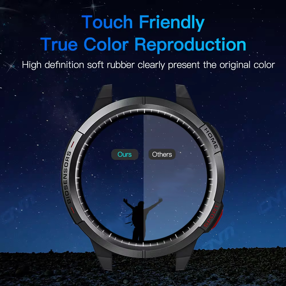 Screen Protector For Mibro Wat - Curved Edge Screen recension och pris