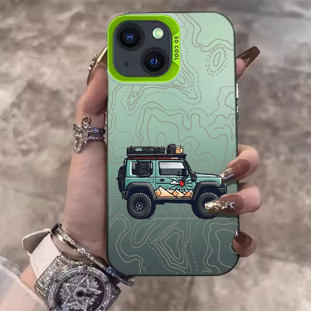 Simple Car Pattern Phone Case  - Apple Iphone 16 recension och pris