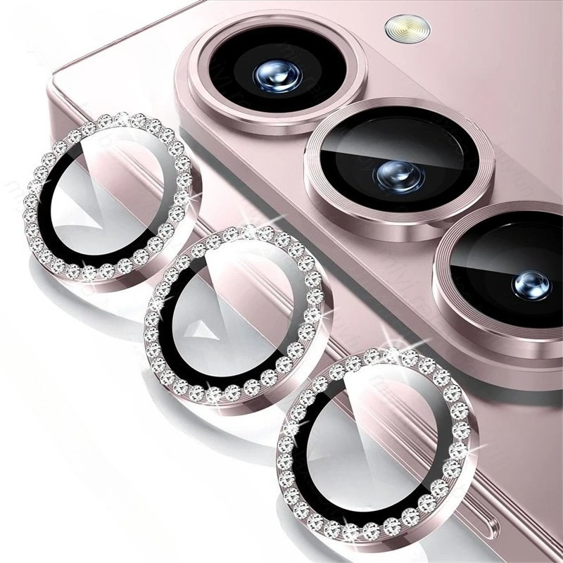 3D Rhinestone Sparkling 9H Len - Tempered Glass Screen 9H recension och pris